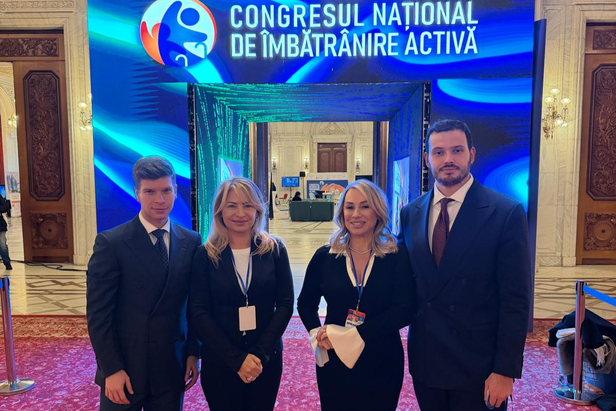 Katia CICALĂ, Președintele PFPSS: vocea furnizorilor privați de servicii sociale la Congresul Național de Îmbătrânire Activă 2025
